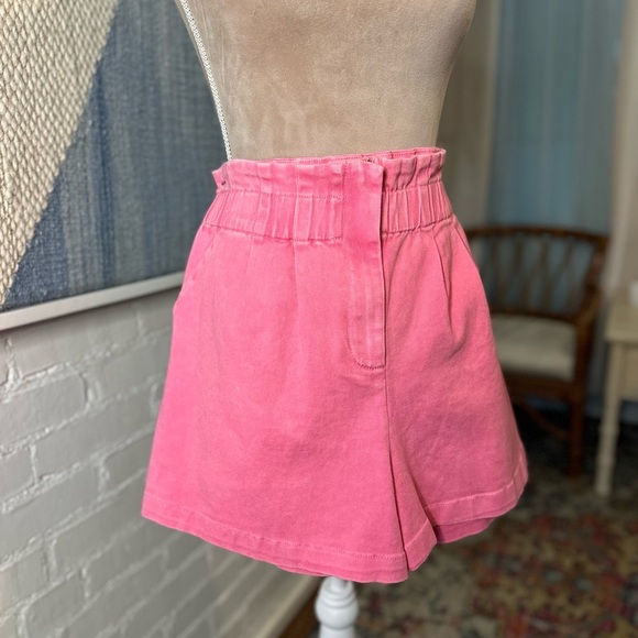 NWT Skies are Blue Pink Denim Shorts - Picture 6 of 13